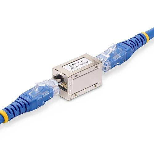 Shielded RJ45 Coupler Cat6a Coupler F/F Shielded RJ45 Coupler Cat6a Coupler F/F